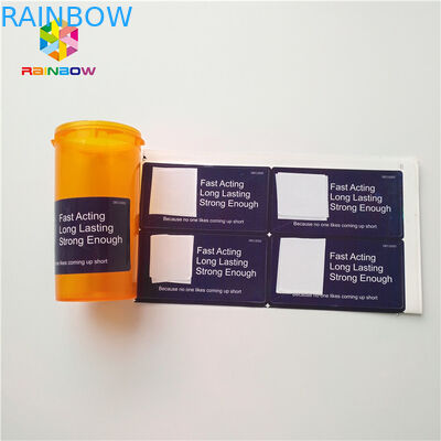 برچسب های آستین Dropper Shrink Pharma Stickers Vial Glass 30ml بطری برای استروئید