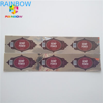 برچسب های آستین Dropper Shrink Pharma Stickers Vial Glass 30ml بطری برای استروئید