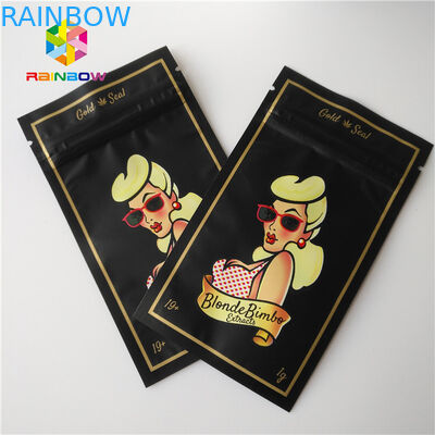 کیسه های Zipock سفارشی قابل تحقیق 1G Mylar Pouch