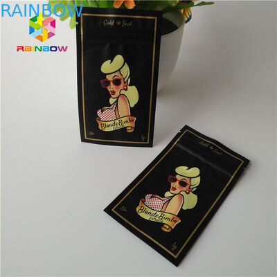 کیسه های Zipock سفارشی قابل تحقیق 1G Mylar Pouch