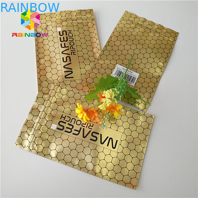 کیسه های تمیز شده ایستاده و کیسه ای با استفاده از سبزی فویل ، Mylar Plastic Ziplock توتون و تنباکو