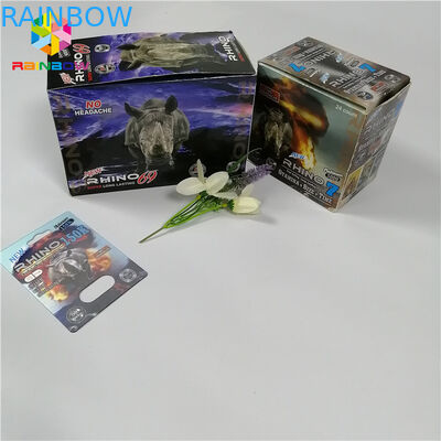 جعبه کارت پلاستیک کپسول پلاستیکی قرص 69 کارت قرص جنسی تقویت کننده نر