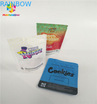 کیسه های کیسه های فشرده شده با مقاومت ضد انفجار کودک 3/5 کودک سفارشی کردن چاپ اثبات بوی Runtz Pack