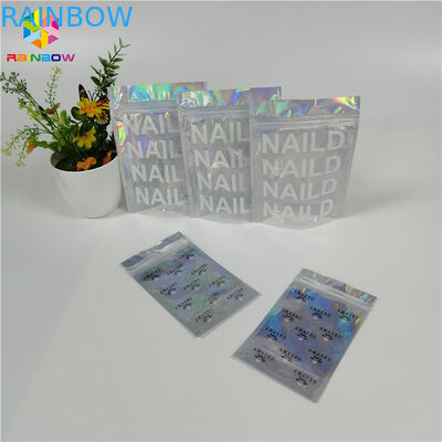 بسته بندی لیزر هولوگرافی یک طرفه پاک کننده آرایشگر آرایش شده بایستید