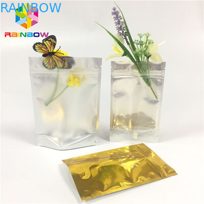 روکش بسته کیسه فایلی فویل آلومینیومی روکش دار کیسه اثبات رطوبت جانبی شفاف