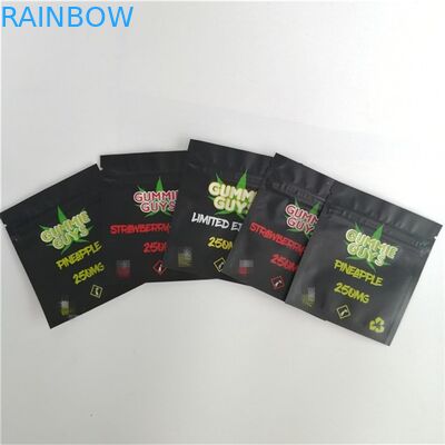بوی اثبات گیاهی بسته بندی بخور دادن آلومینیوم فویل آلومینیوم Cbd Cannabis Gummy خرس علفهای هرز