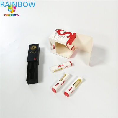 جعبه بسته بندی بسته بندی کارتریج Vape سفارشی بسته های بطری روغن سیگار / CBD Vape