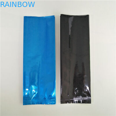 بسته های کیسه های چای جانبی فویل آلومینیومی بسته بندی کیسه قهوه مهر و موم گرما با شیر