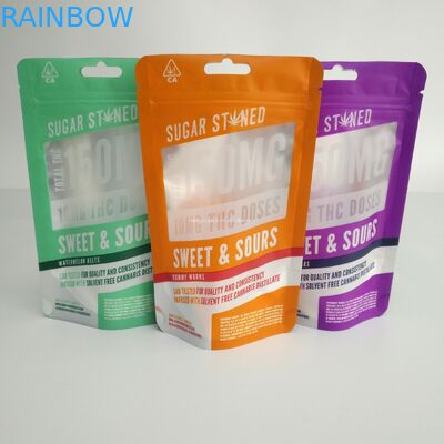 بوی اثبات بسته بندی بخور دادن گیاهی ضد کود کودک Ziplocke Stoney Patch Bag 3.5g