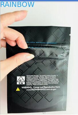 کیسه های پلاستیکی قفل شده با دوام و پایدار ، کیک های پلاستیکی Runtz Mylar Pouch سفارشی