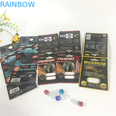 بسته بندی کارت ویزیت کاغذی مردانه Burro 30000 60000 تک سوراخ دوتایی با بطری