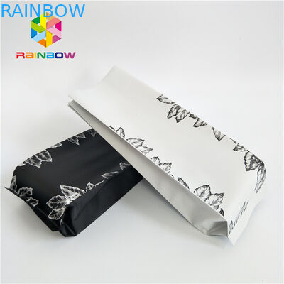 کیسه های پلاستیکی مواد غذایی بسته بندی حرارتی بسته بندی کیسه های قهوه قابل اندازه اندازه سفارشی