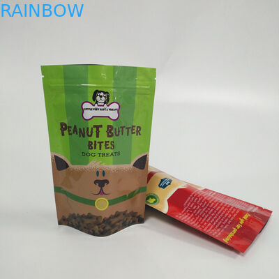 کیسه های چاپ دیجیتال ایستاده کیسه های کیسه های فشرده بسته بندی مواد غذایی پلاستیک برای حیوانات خانگی