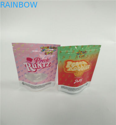 کیسه های فویل آلومینیومی یک پوندی سفارشی Mylar Zipper بوی اثبات چاپ Rotogravure