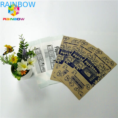 بسته بندی میان وعده کیسه ای مهر و موم حرارتی ذخیره سازی پاپ کورن مواد غذایی قابل بازیافت بازیافت شده و بازیافت شده