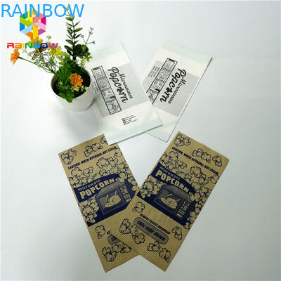 بسته بندی میان وعده کیسه ای مهر و موم حرارتی ذخیره سازی پاپ کورن مواد غذایی قابل بازیافت بازیافت شده و بازیافت شده