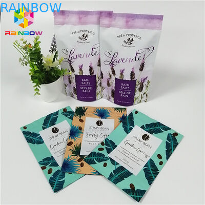 PBA Free Plastics Ziplock Stand Up Pouches لوازم جانبی تغذیه با استریلیزر مایکروویو