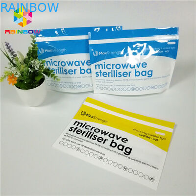 کیسه های بسته بندی مواد غذایی اسنک سیلیکون قابل استفاده مجدد از مواد ضدعفونی شونده برای گرمایش / انجماد