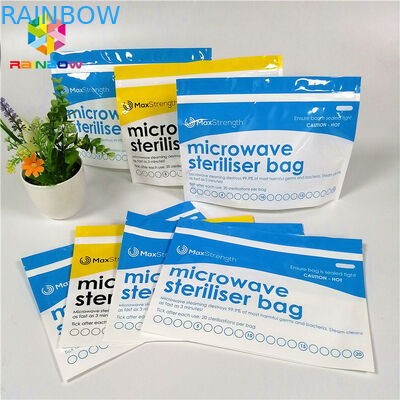 کیسه های بسته بندی مواد غذایی اسنک سیلیکون قابل استفاده مجدد از مواد ضدعفونی شونده برای گرمایش / انجماد