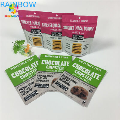 کیسه اسنک کیسه چاپ دیجیتال بسته بندی کیسه ای آلومینیوم پلاستیکی Mylar Foil Doypack