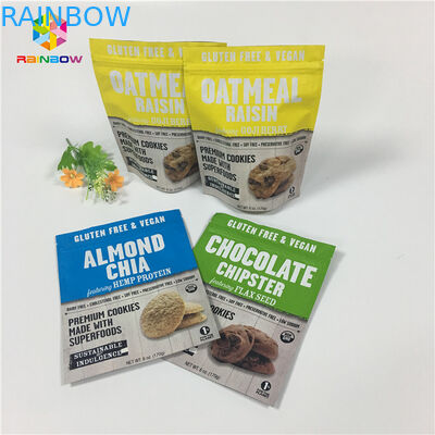 12oz 1 پاوند ایستاده ایستاده کیسه های Ziplock ، پودر ادویه جات ترشی جات چاپی مات