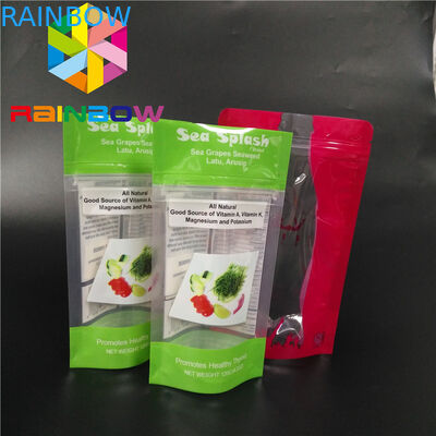 فویل آلومینیومی زیست تخریب پذیر ایستاده کیسه بسته بندی کیسه حمام نمکی خرد شده کیسه بدن