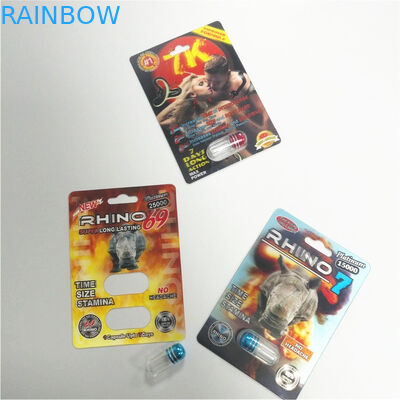 بسته های بسته بندی شده خرگوش بوفالو کارتهای کاغذ تاولی قرص سفارشی