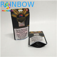 Doypack k آلومینیوم فویل کیسه حق بیمه CBD کنف گل چای بسته بندی بوی ضد کیف کودکان مقاوم در برابر