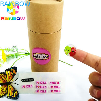 چاپ برچسب های آستین برش مواد Epoxy با گوشه مستقیم Die Cut