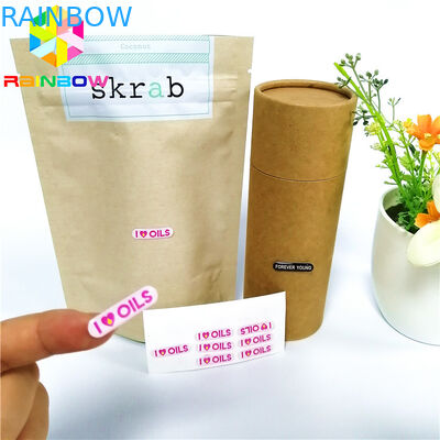 ضد آب خود چسب استیکر 3D اپوکسی گنبد فلزی چاپ سفارشی