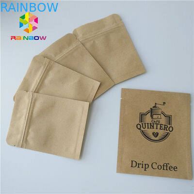 کیسه های علف های هرز کاغذ کرافت بسته بندی فویل آلومینیومی Ziplock ، برای پودر 1/4 گرم