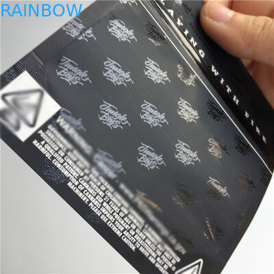 کیسه های بسته بندی عایق حرارتی ضد آب کودک کیسه های بسته بندی شده فویل آلومینیومی میلار چاپ شده Ziplock