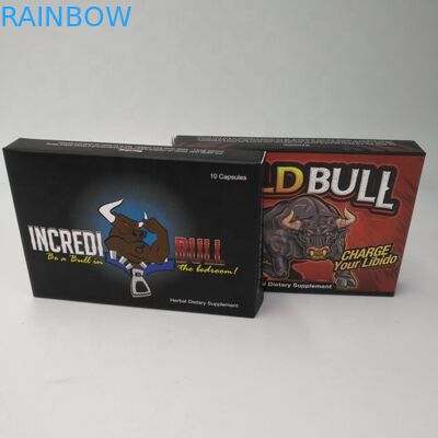 جعبه های سفارشی تاشو بسته بندی 300gsm مقوا 7 جعبه قرص 2 روزه