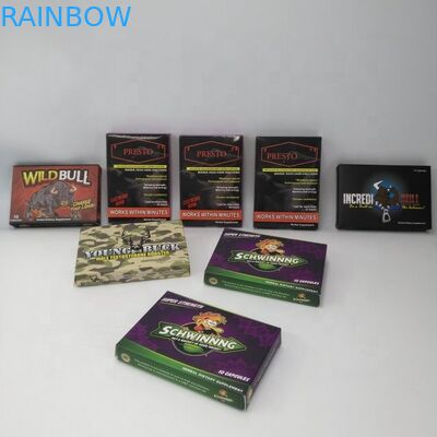 جعبه های سفارشی تاشو بسته بندی 300gsm مقوا 7 جعبه قرص 2 روزه