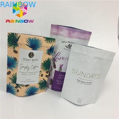 3 لایه ماسک لمینت شده با مایع ماسک کیسه ای زیبایی فویل آلومینیومی قابل طرح