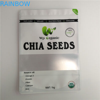 بسته بندی مواد غذایی میان وعده های پلاستیکی آلومینیوم بسته بندی مواد غذایی خشک برای ادویه جات تخم برنج ماهی