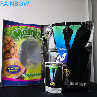 بوی اثبات پلاستیک ایستاده کیسه گل کیسه های بسته بندی Mylar قابل تحقیق