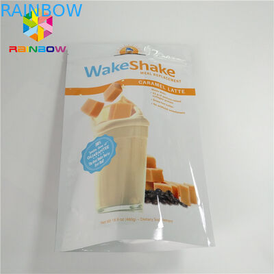 بسته بندی کیسه های پلاستیکی درجه مواد غذایی ، کیسه های ایستاده فویل آلومینیومی Ziplock با دوام