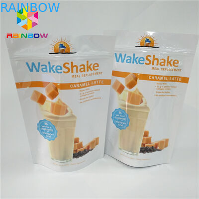 بسته بندی کیسه های پلاستیکی درجه مواد غذایی ، کیسه های ایستاده فویل آلومینیومی Ziplock با دوام