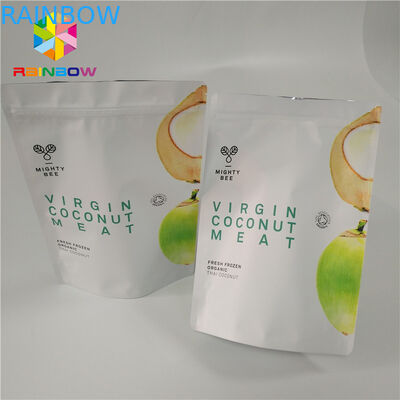 فویل آلومینیوم فویل میلار پلاستیک قابل تحمل کیسه ایستاده برای بسته بندی قند شیرینی میان وعده