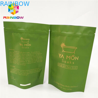 فویل آلومینیوم فویل میلار پلاستیک قابل تحمل کیسه ایستاده برای بسته بندی قند شیرینی میان وعده