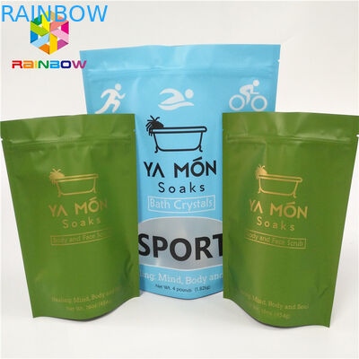 فویل آلومینیوم فویل میلار پلاستیک قابل تحمل کیسه ایستاده برای بسته بندی قند شیرینی میان وعده