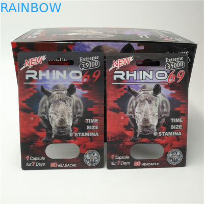 سفارشی RHINO 96 قرص بسته قرص بسته بندی شده 3D عدسی سازگار با محیط زیست سازگار با محیط زیست - دوستانه