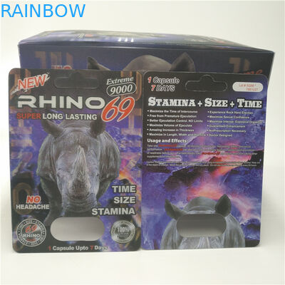 سفارشی RHINO 96 قرص بسته قرص بسته بندی شده 3D عدسی سازگار با محیط زیست سازگار با محیط زیست - دوستانه