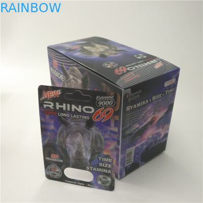 سفارشی RHINO 96 قرص بسته قرص بسته بندی شده 3D عدسی سازگار با محیط زیست سازگار با محیط زیست - دوستانه