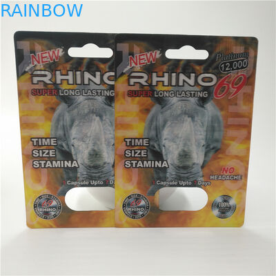 سفارشی RHINO 96 قرص بسته قرص بسته بندی شده 3D عدسی سازگار با محیط زیست سازگار با محیط زیست - دوستانه