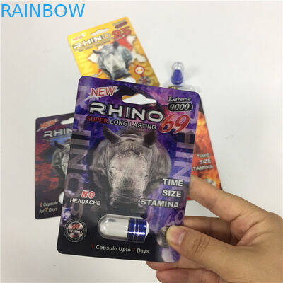 بسته های قرص بسته های قرص عملکرد جنسی چاپگر سفارشی