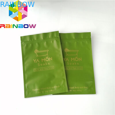 روکش پلاستیکی روکش شده با روکش فویل ، بسته بندی مراقبت از پوست ، حمام نمکی ، بسته بندی شده ، چاپ گراور