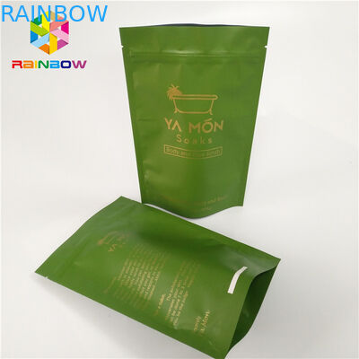 روکش پلاستیکی روکش شده با روکش فویل ، بسته بندی مراقبت از پوست ، حمام نمکی ، بسته بندی شده ، چاپ گراور