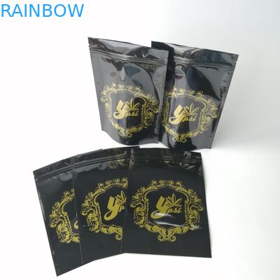 کیسه های پلاستیکی زیست تخریب پذیر بسته بندی CBD علفهای هرز آلومینیوم فویل Ziplock کیسه های پزشکی پزشکی کنف